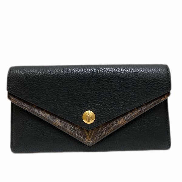 Louis Vuitton Louis Vuitton Louis Vuitton Monogram Portefeuille Double V Long Wallet M64319 Leather Long Wallet M64319 in Good Condition Size ONE SIZE - 1 Thumbnail