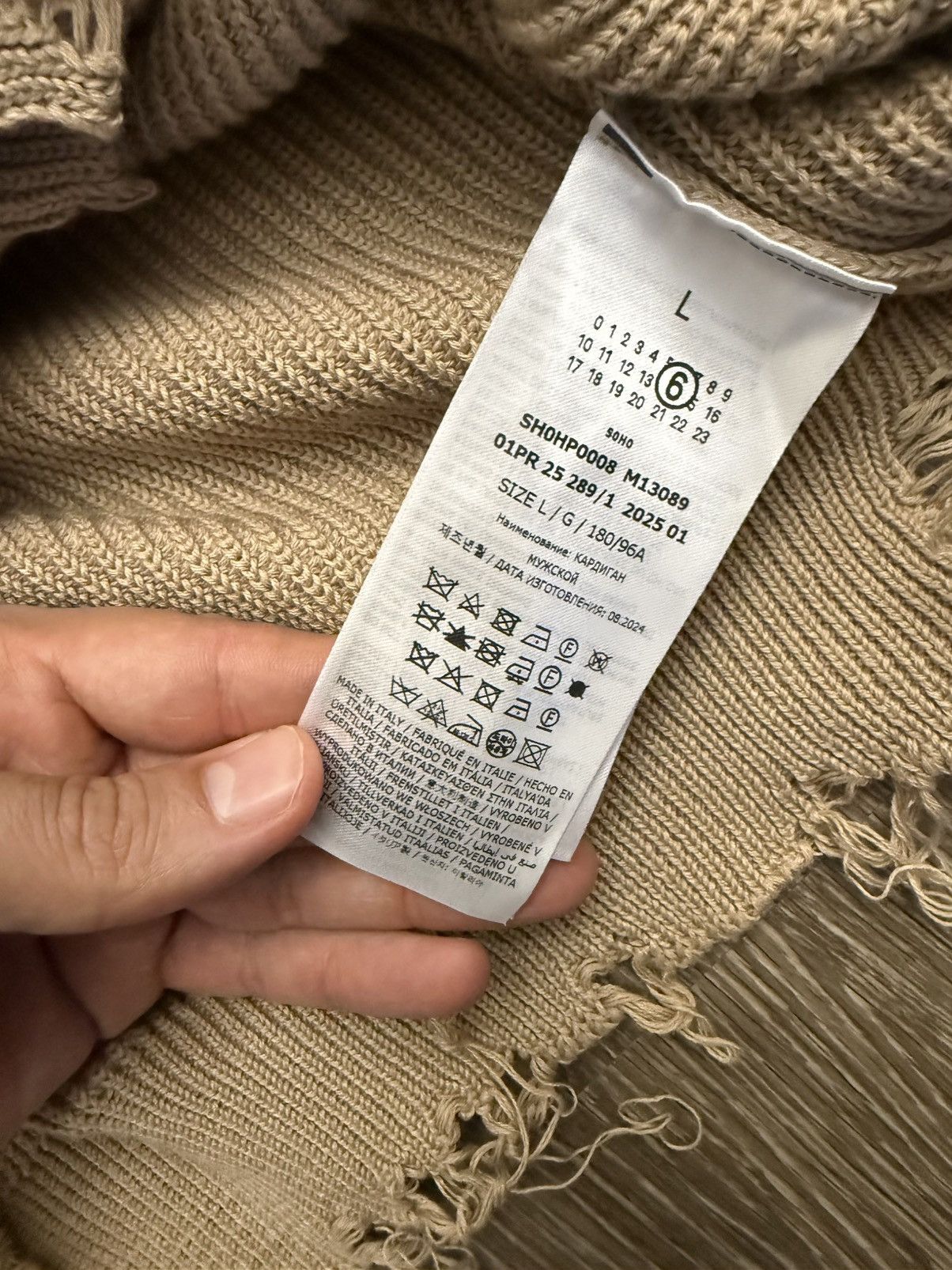 Maison Margiela Maison Margiela cardigan Size US L / EU 52-54 / 3 - 5 Thumbnail