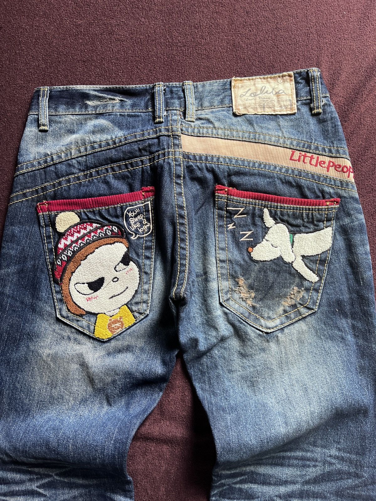 Japanese Brand LOLITA jeans japanese grunge punk harajuku y2k Size US 31 - 8 Thumbnail