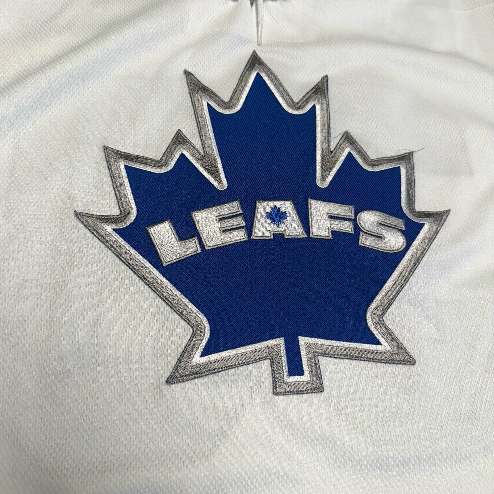 Vintage Vintage OT Sports Leafs Jersey 2002 Inaugural Season Swanber Size US M / EU 48-50 / 2 - 3 Thumbnail