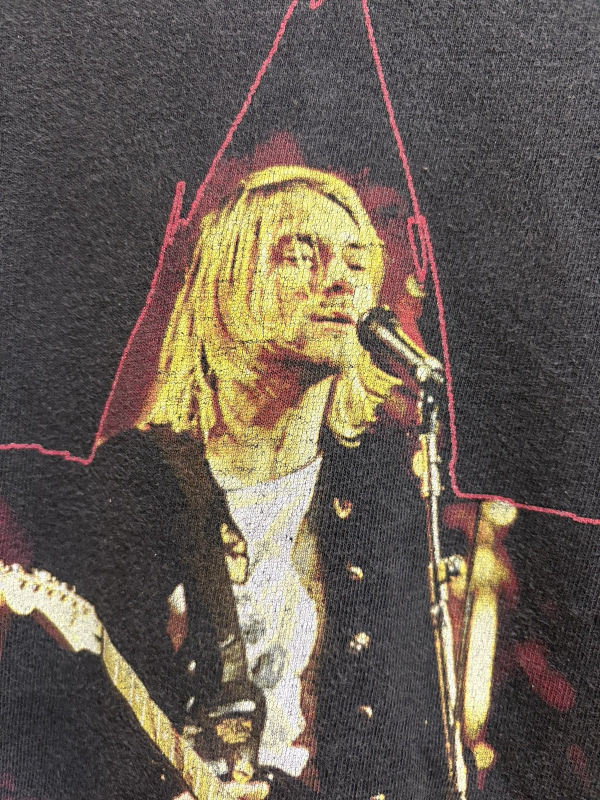 Nirvana Vintage 1996 Nirvana Kurt Cobain Star The End Of Music Size US M / EU 48-50 / 2 - 6 Thumbnail