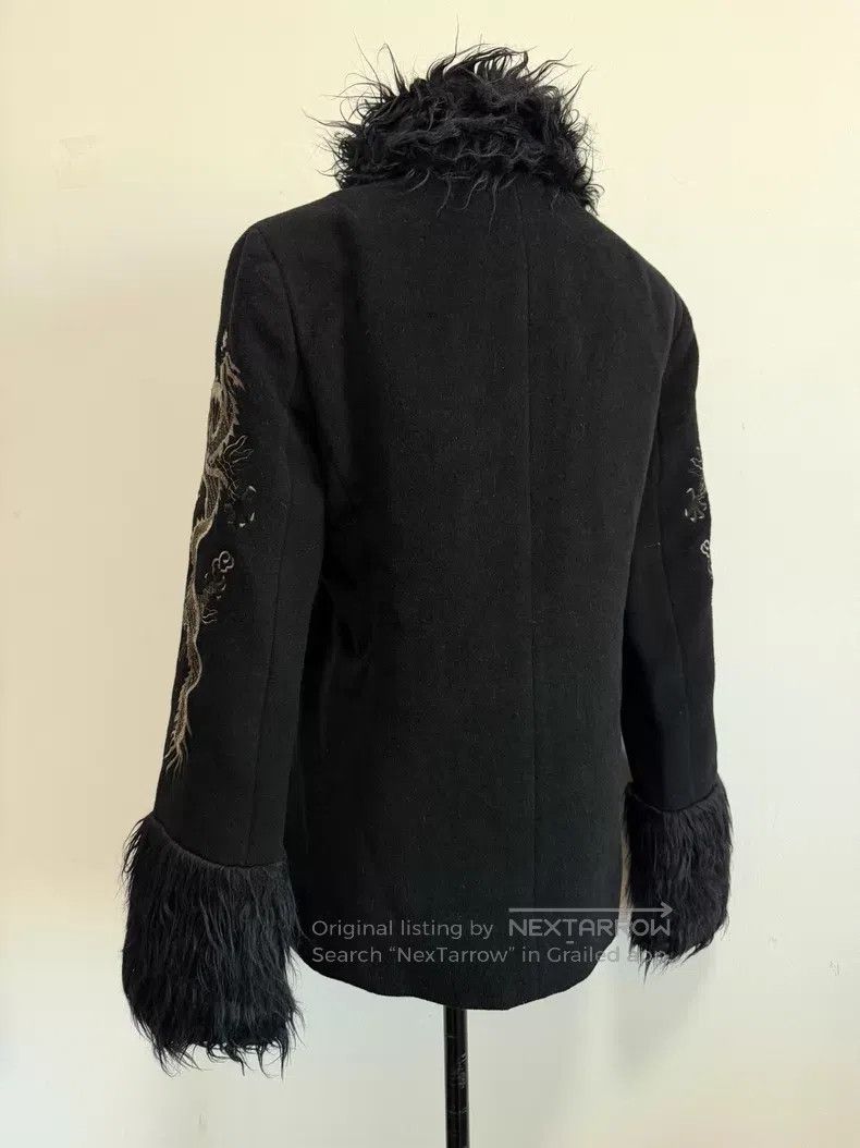 Vivienne Tam Vivienne Tam Dragon embroidery, fur collar, top Size S / US 4 / IT 40 - 5 Thumbnail