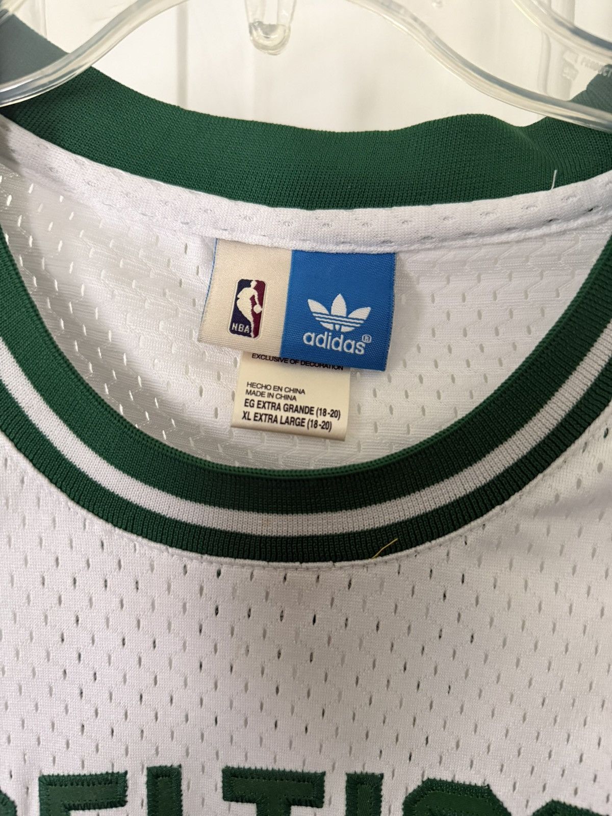 Adidas Larry Bird hardwood classic jersey Size US XL / EU 56 / 4 - 5 Thumbnail