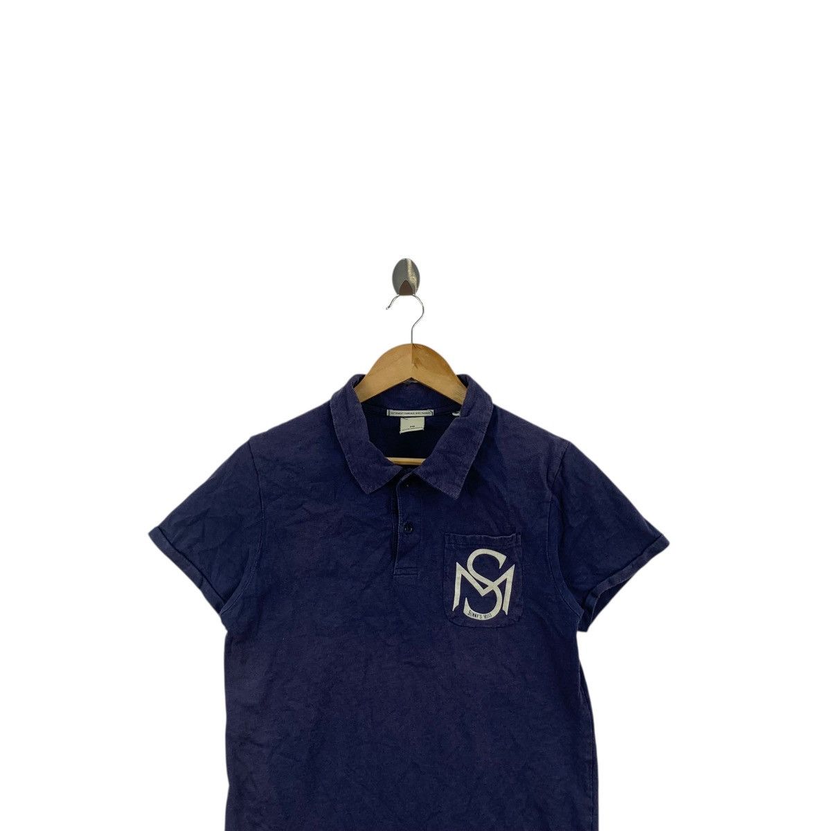 Scotch & Soda Vintage SCOTCH & SODA AMSTERDAM Pure Indigo Tee Shirt Top Size S / US 4 / IT 40 - 2 Thumbnail