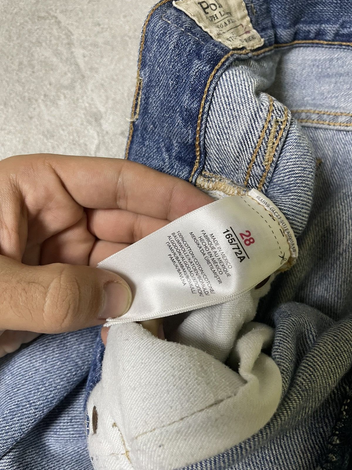 RRL Ralph Lauren RRL Polo Ralph Lauren Fall RaRe 2010 Distress Denim Size US 28 / EU 44 - 11 Thumbnail