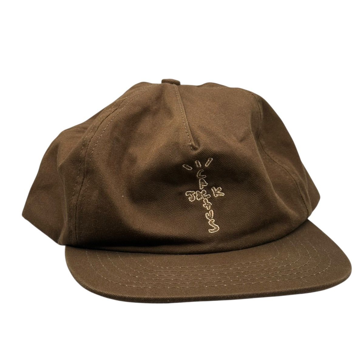 帽子 Travis Scott Cactus Jack FC Barcelona Authentic Travis Scott Cactus Jack Barcelona Hat Distressed