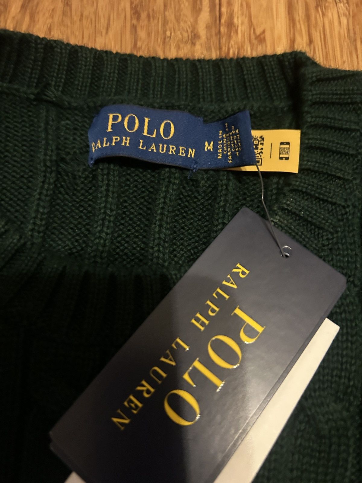 Polo Ralph Lauren Polo Ralph Lauren Short Sleeve Cable Knit Sweater Bead Pony Size M / US 6-8 / IT 42-44 - 3 Thumbnail