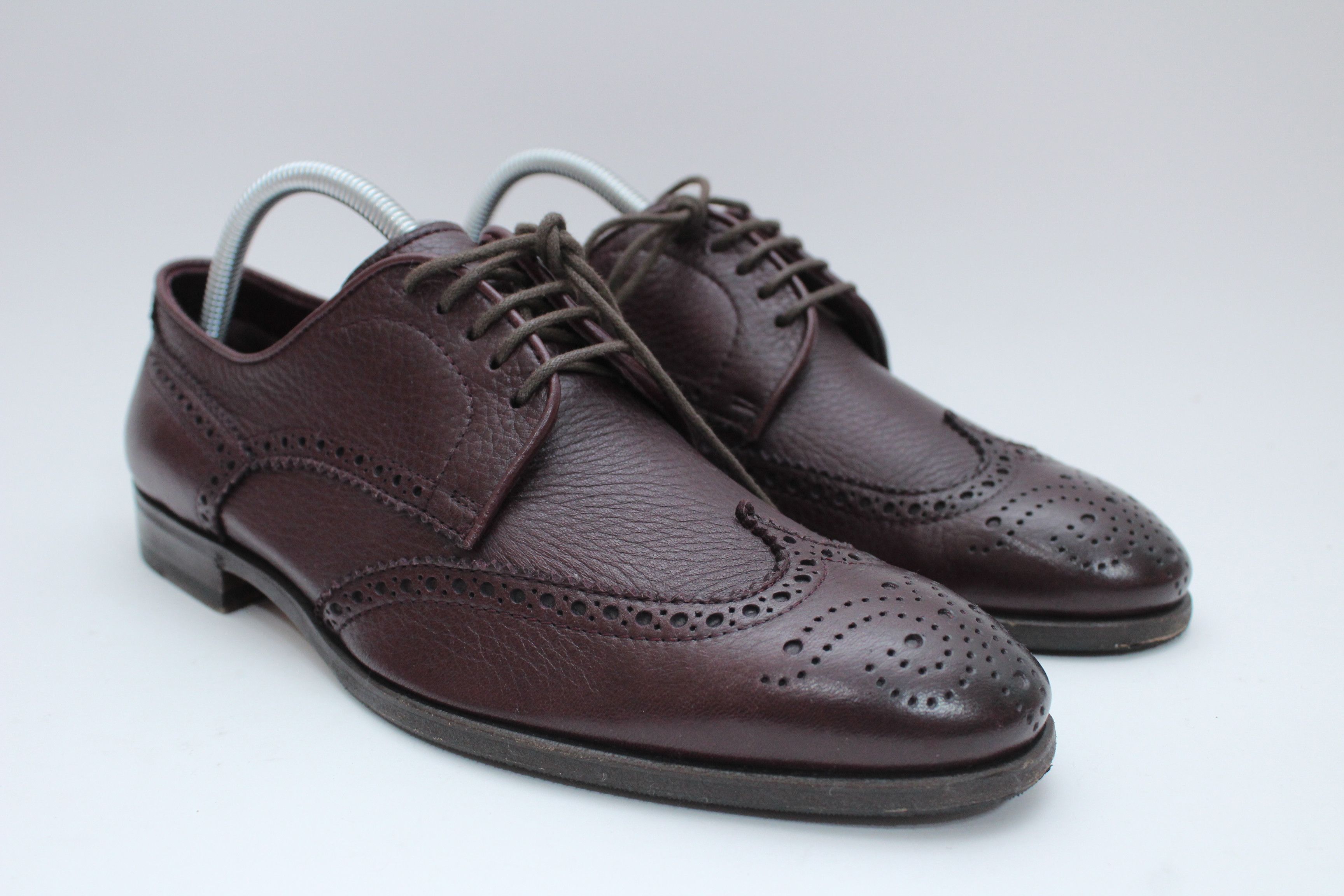 Leather HDSN Baracco Casual Leather Shoes Size 40 Made In Italy Size US 7 / EU 40 - 1 Thumbnail