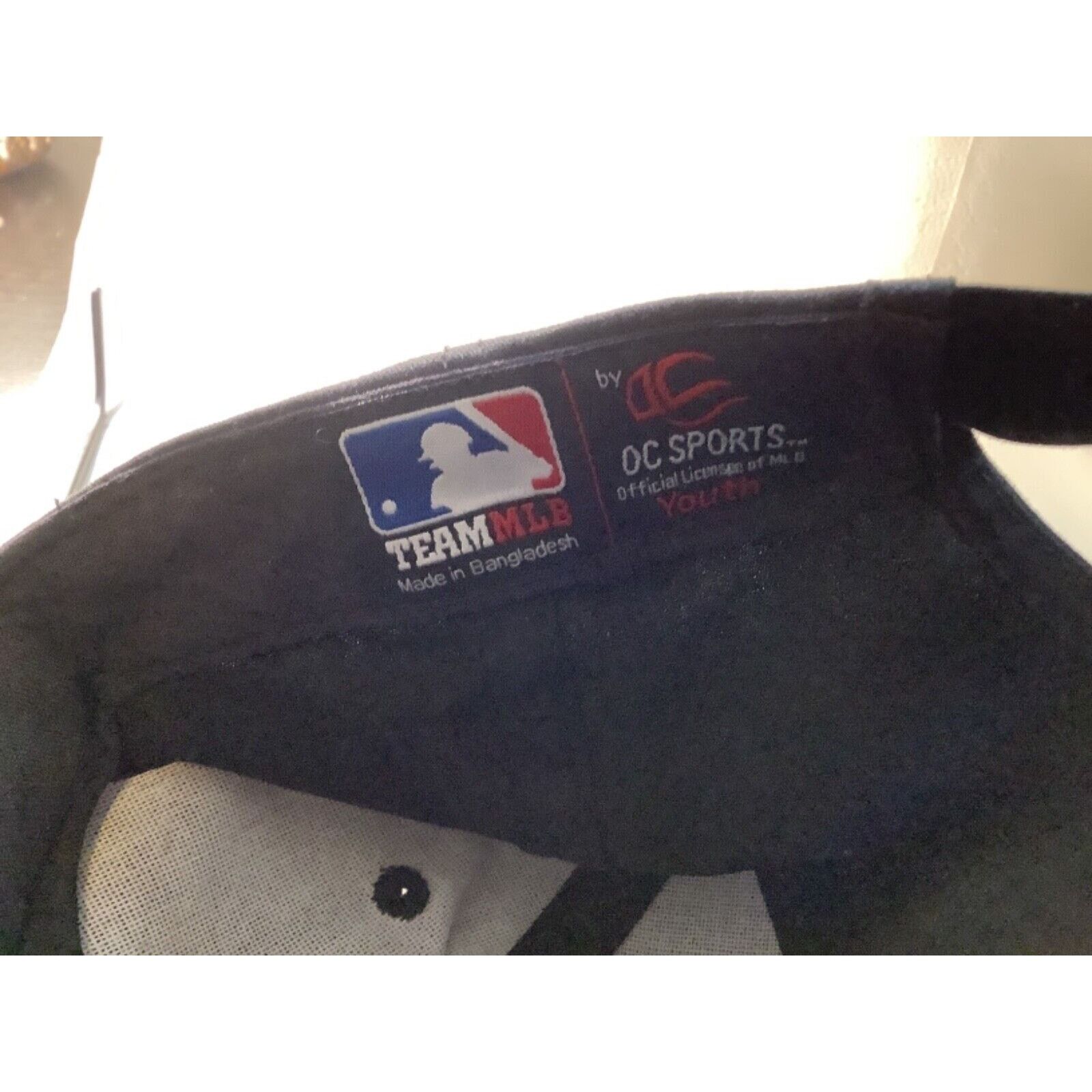 MLB M.L.B. CHICAGO WHITE SOX Hat Cap Youth Size Strapback Size ONE SIZE - 6 Thumbnail