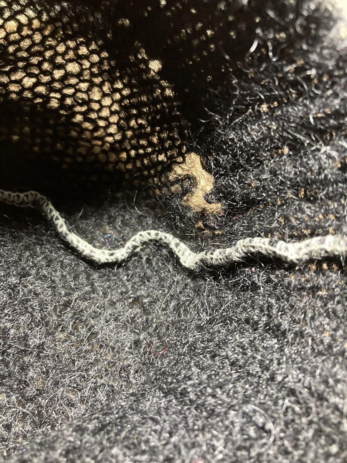 Japanese Brand × Vintage 90s Milkboy Seditionaries Wool Mohair Sweater Sample Red Sex Size US S / EU 44-46 / 1 - 8 Thumbnail