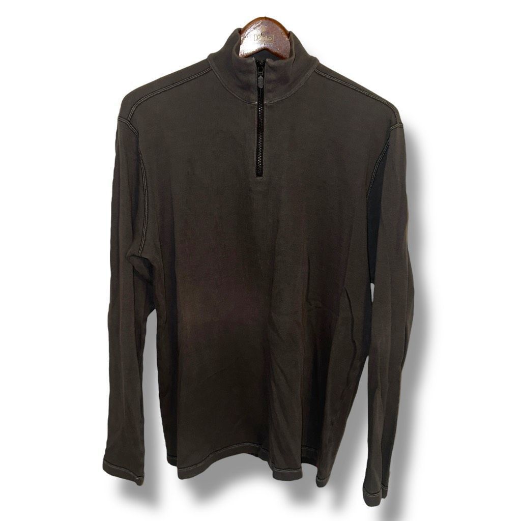 Agave Agave Lux Rosario L/S Charcoal Gray Made in USA 1/4 Zip Swea Size US M / EU 48-50 / 2 - 1 Thumbnail