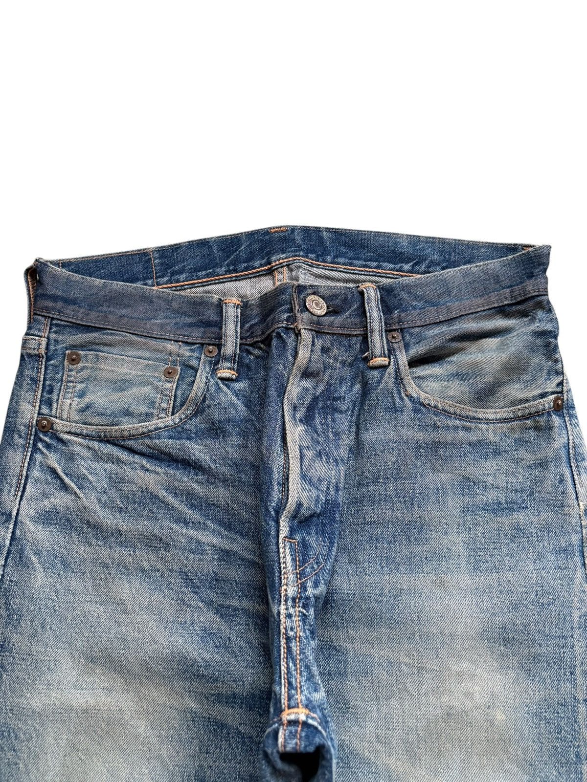 Warehouse & Co. Vintage Japanese Warehouse & Co Selvedge Mud Wash Jeans Size US 29 - 5 Thumbnail