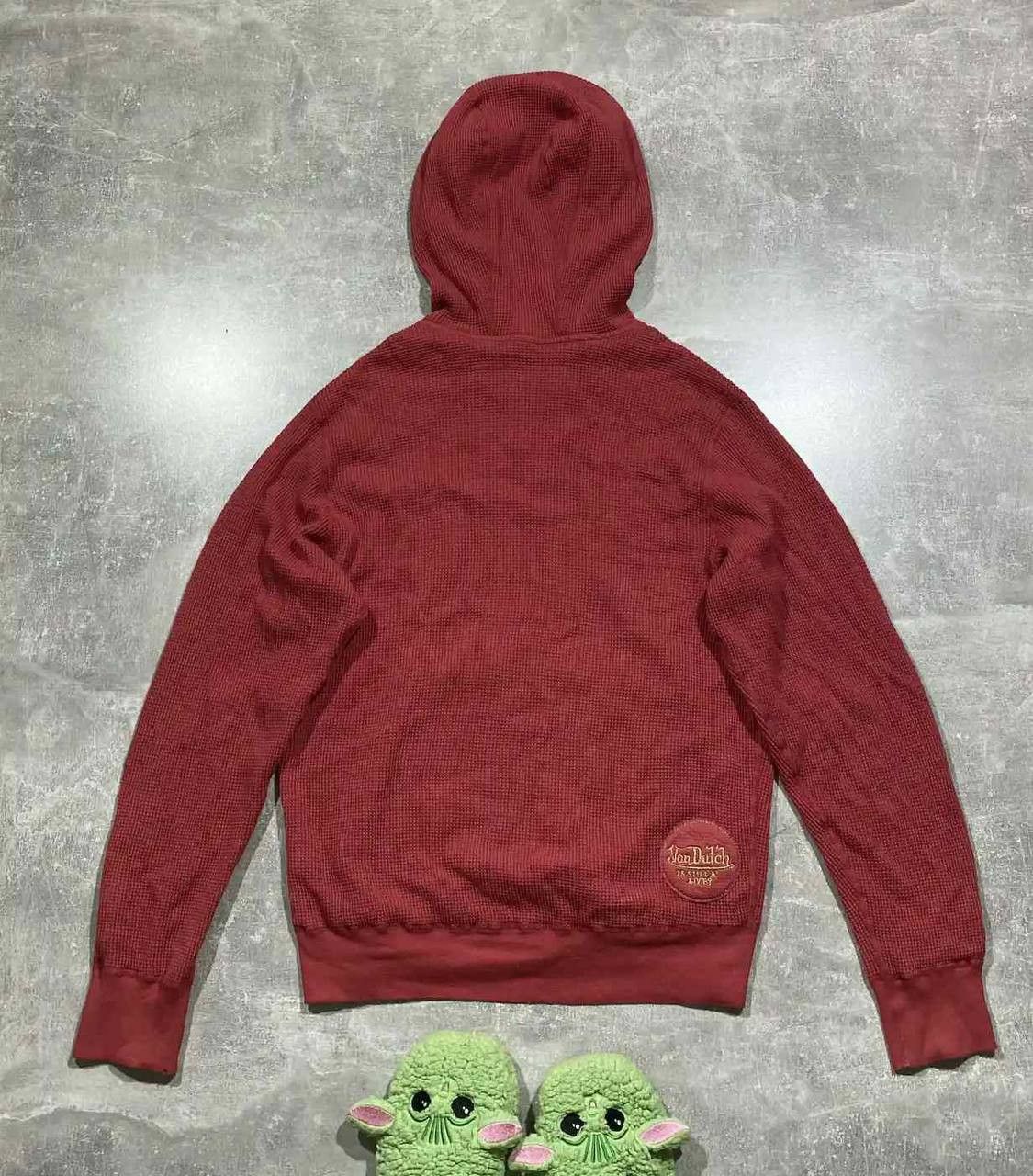 Von Dutch Vintage Y2K Von Dutch Knit Zip Hoodie Size US L / EU 52-54 / 3 - 3 Thumbnail