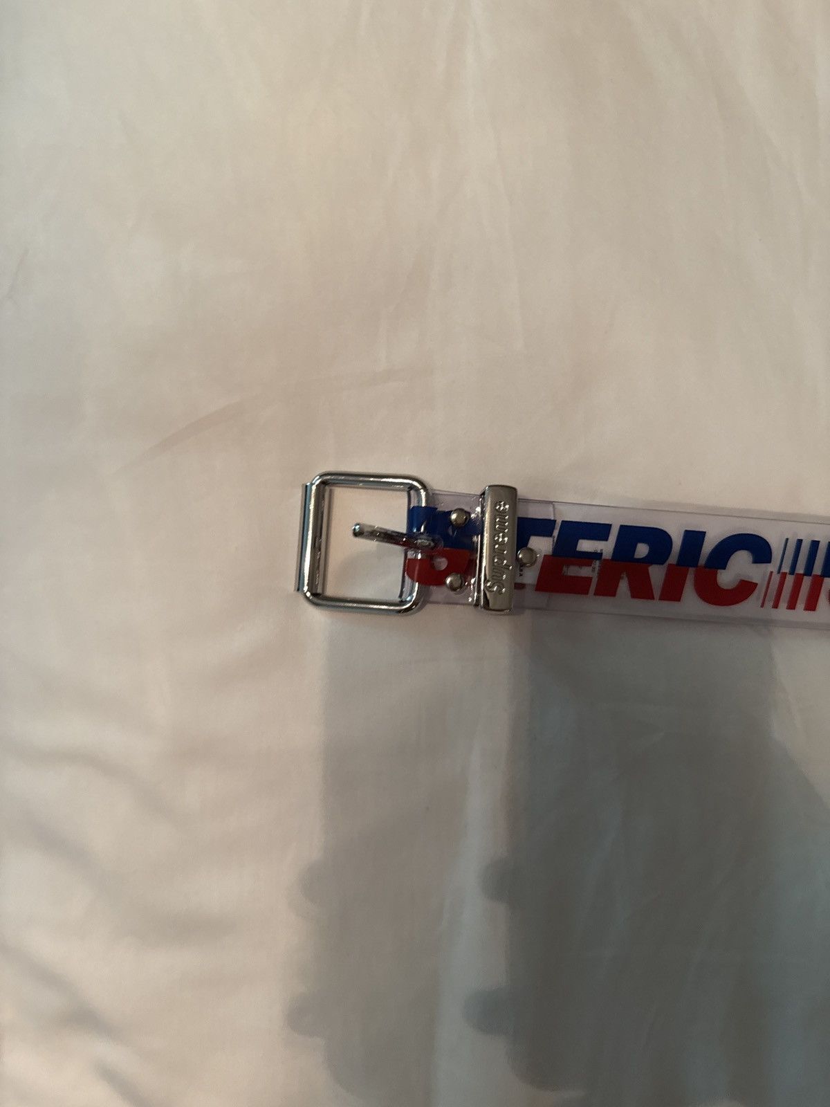 Supreme supreme, hysteric, blue and red clear belt Size 38 - 2 Thumbnail