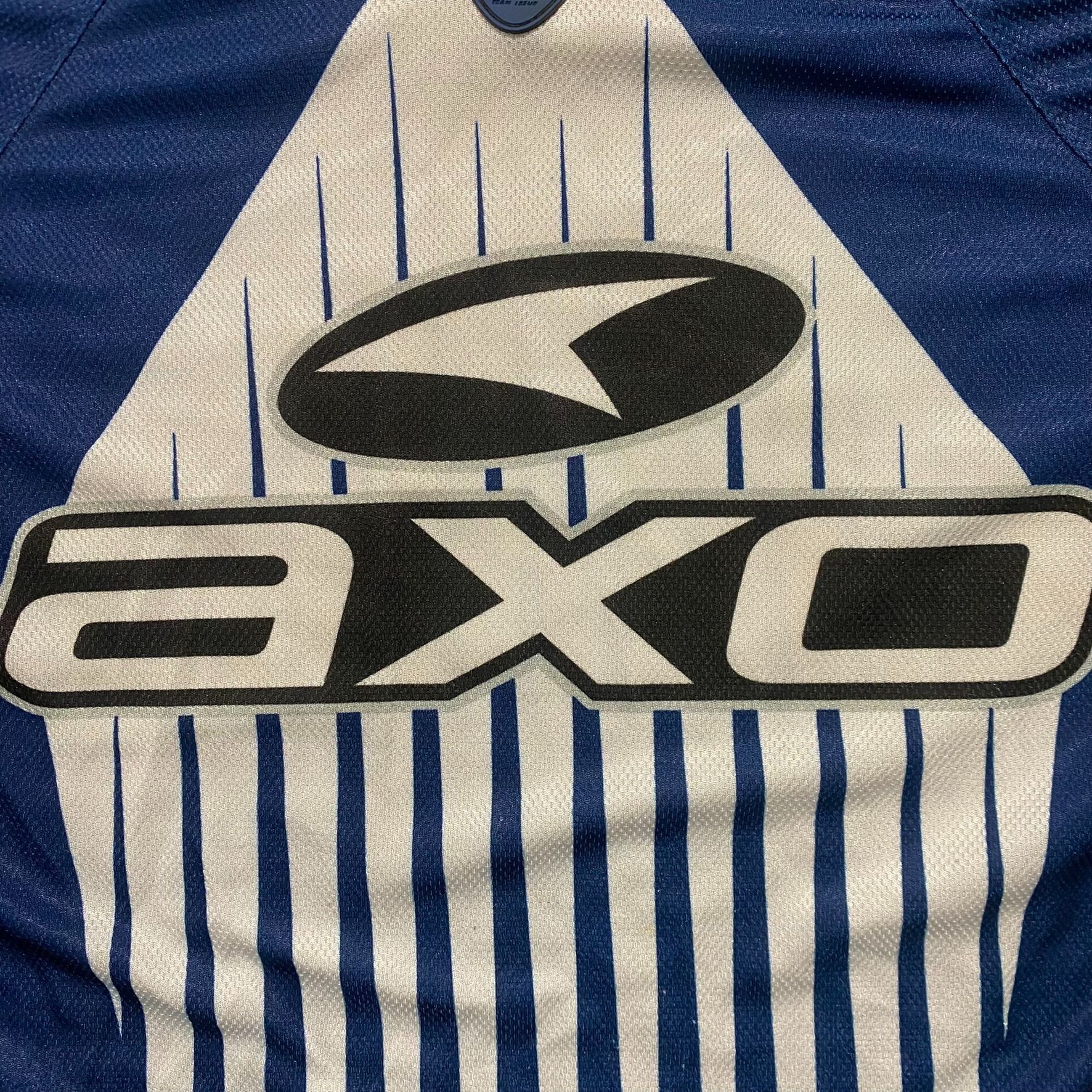 Vintage Vintage 90s AXO Motocross Jersey Shirt MotoX Long Sleeve Size US XL / EU 56 / 4 - 3 Thumbnail