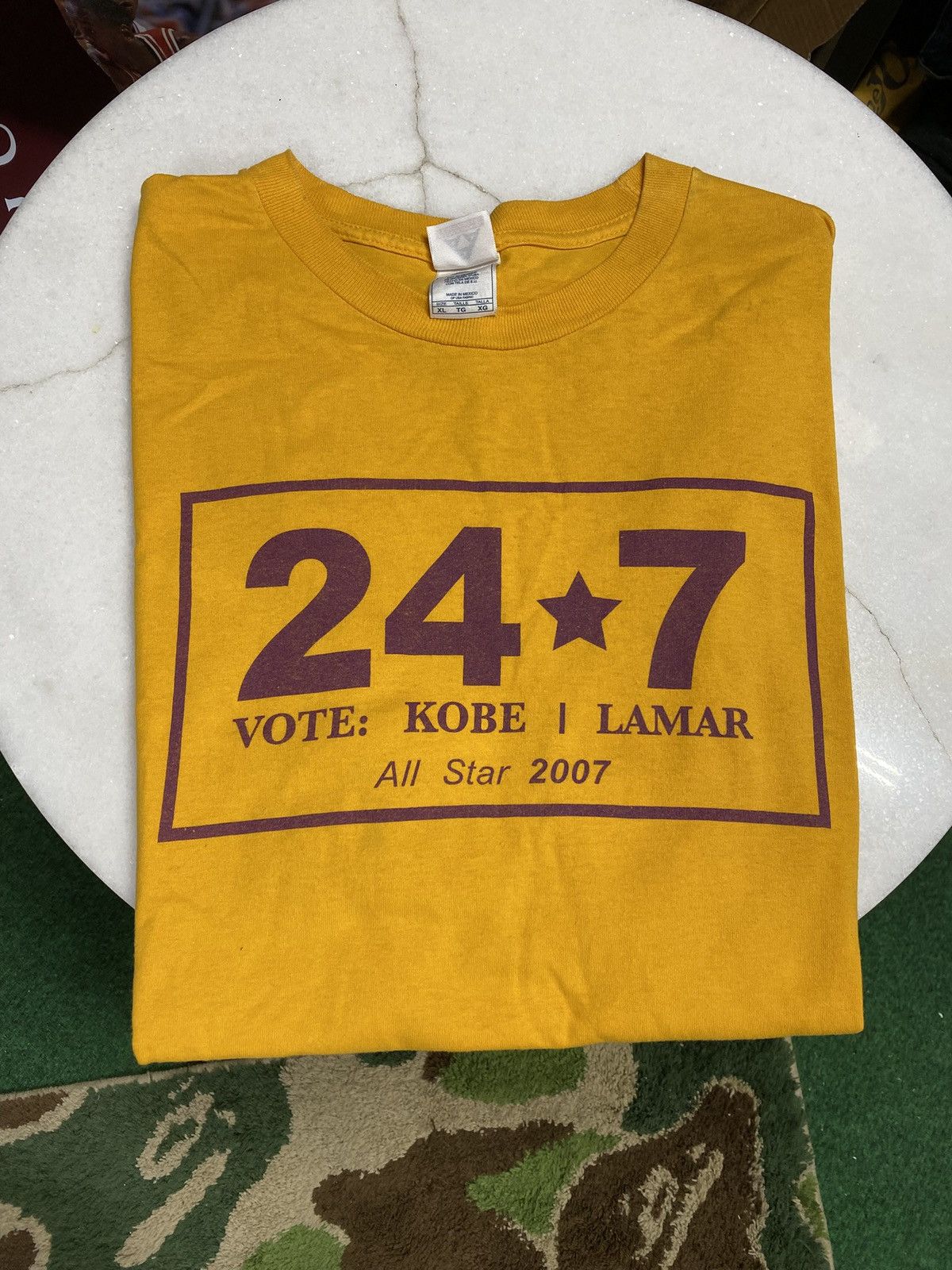 NBA × Vintage Vintage 00’ Lakers All Star Kobe Tee Shirt XLarge Size US XL / EU 56 / 4 - 1 Thumbnail