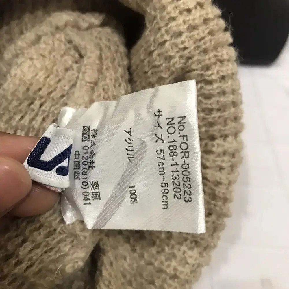 Fila × Vintage Fila Plain Beanie Hat Size ONE SIZE - 6 Thumbnail
