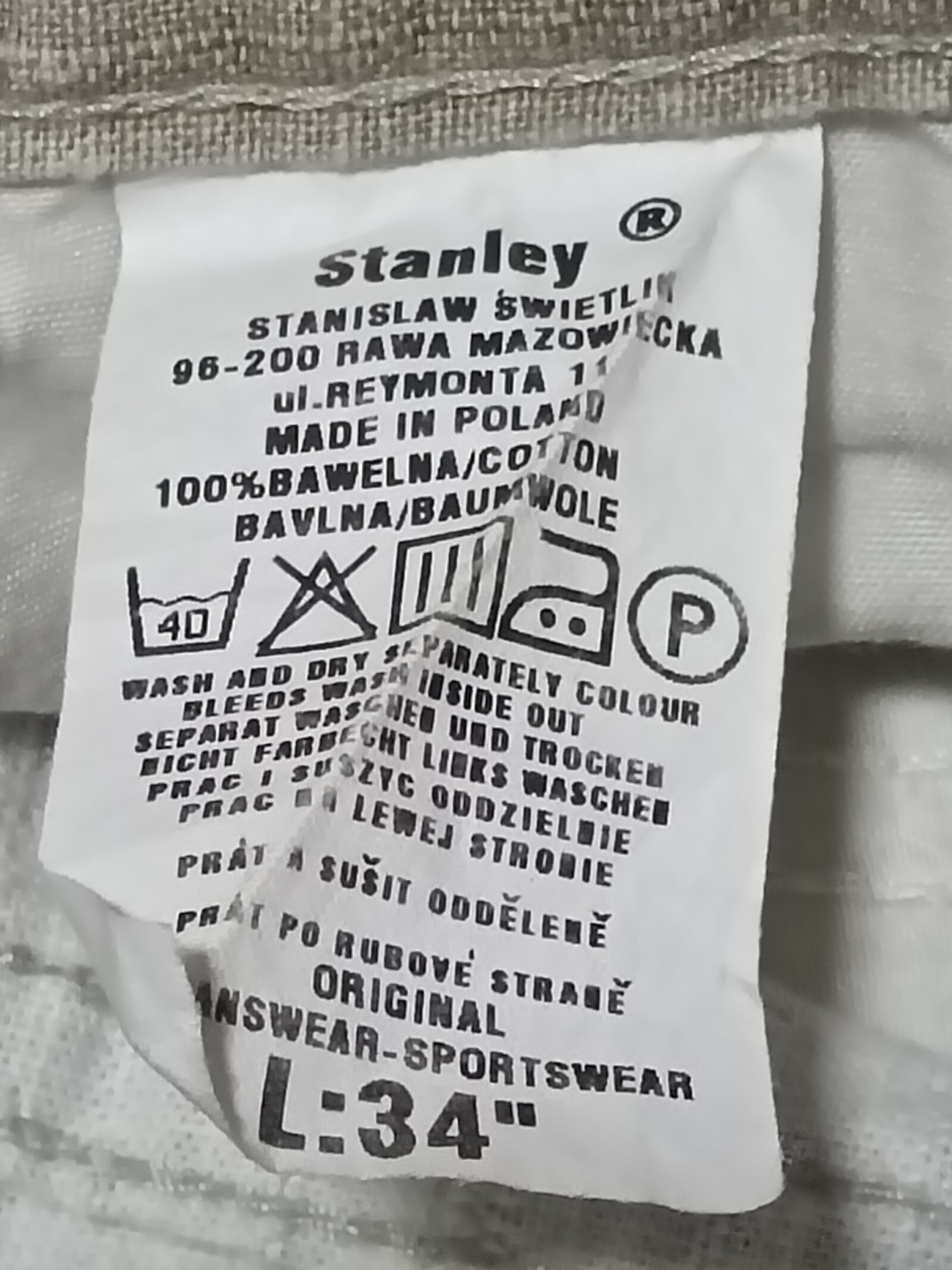 Stanley Blacker STANLEY JEANS HICKORY PANT Size US 34 / EU 50 - 2 Thumbnail
