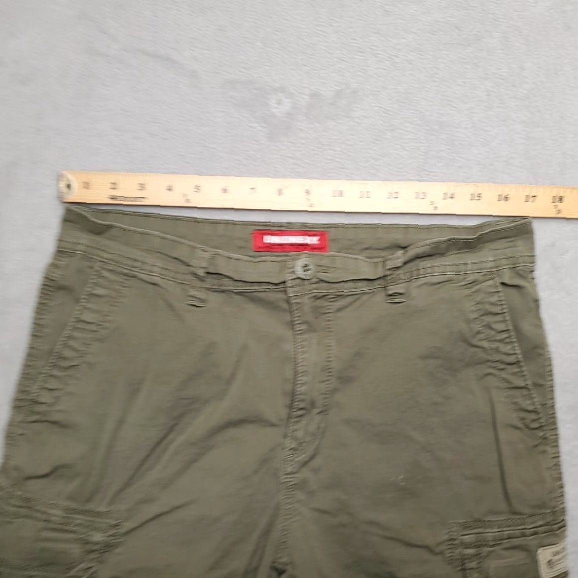Vintage Union Bay Shorts Men 34 Green Cargo Pocket Cotton Utility Outdoor Summer Comfort Men Size US 34 / EU 50 - 6 Thumbnail