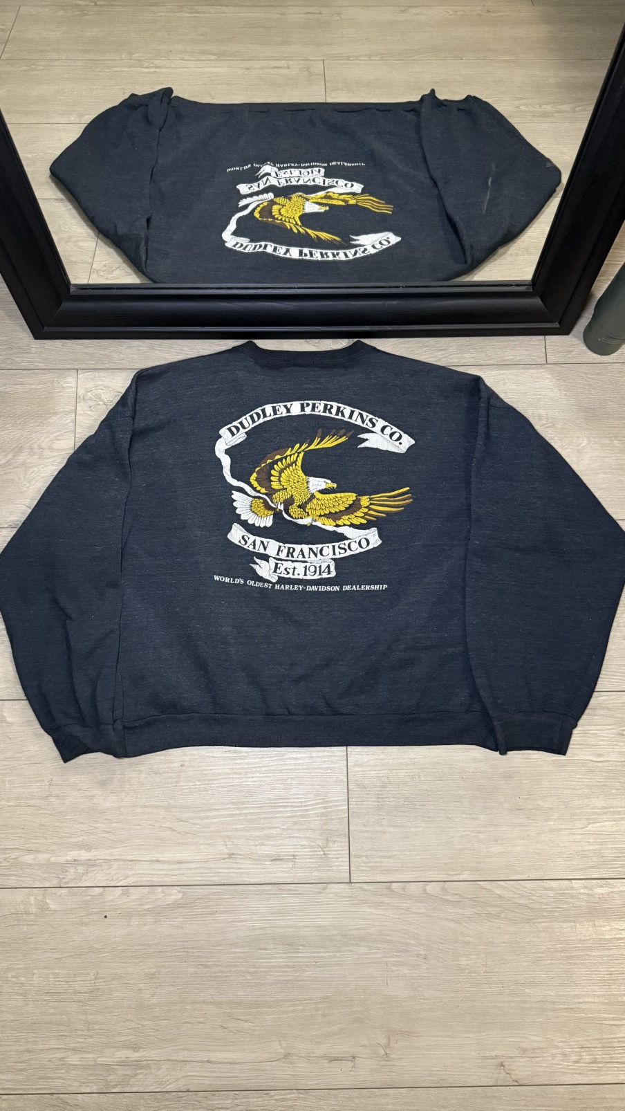 Harley Davidson Vintage / Y2K 1980s Harley Davidson San Fransisco Crewneck Size US M / EU 48-50 / 2 - 1 Thumbnail
