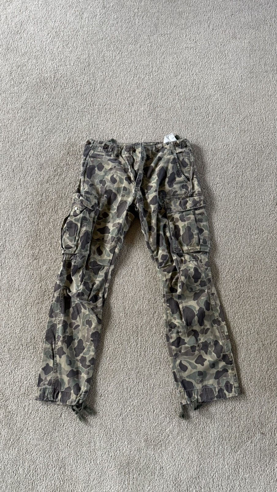 MNML Vintage Camo Cargos Size US 32 / EU 48 - 2 Thumbnail