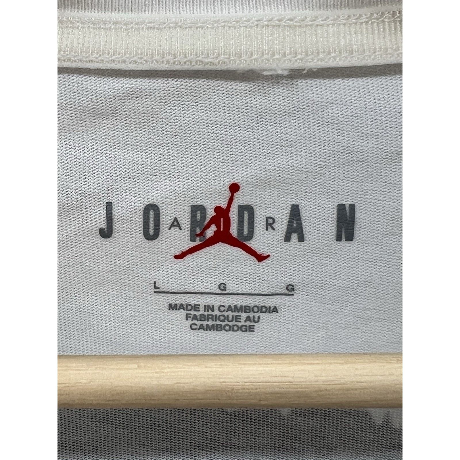 Jordan Brand Jordan Travis Scott Men's White T-Shirt Sz. Large DZ5514-133 Size US L / EU 52-54 / 3 - 3 Thumbnail