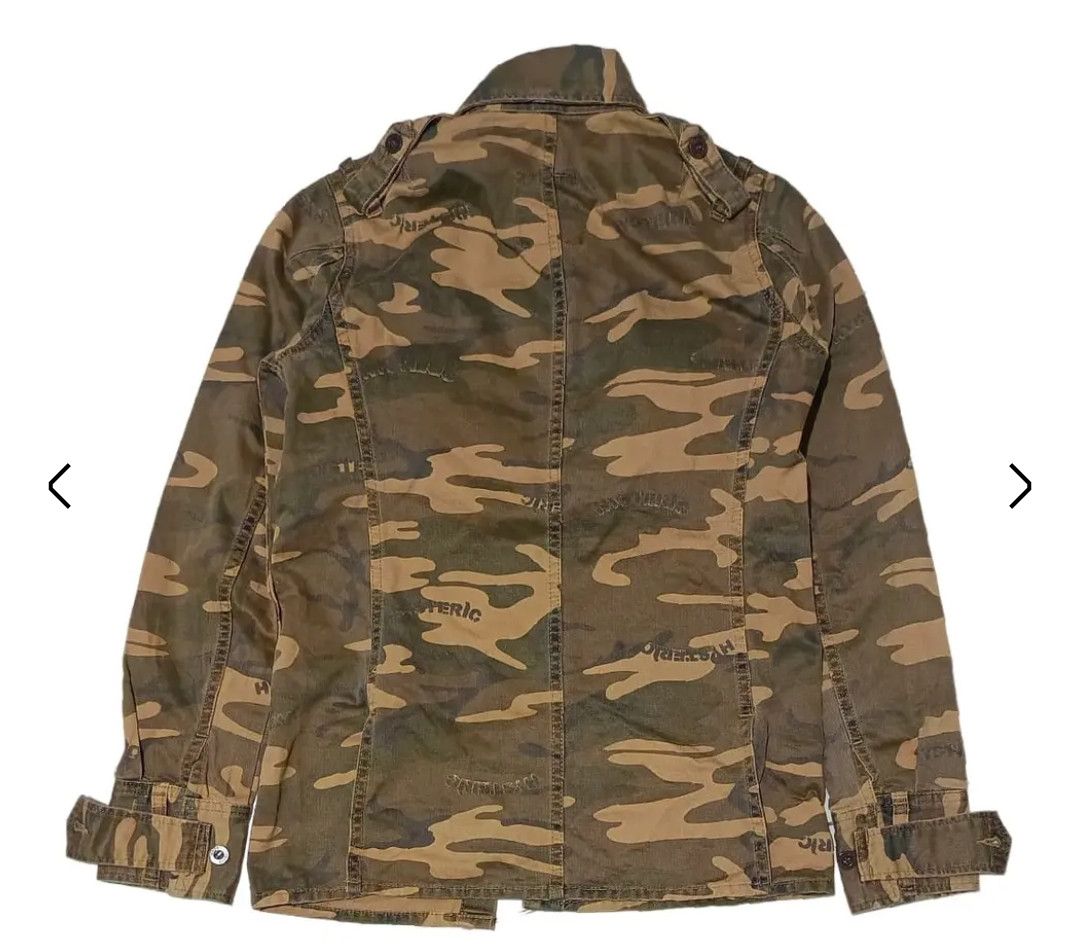 Hysteric Glamour Hysteric Glamour Thick Cargo Militair Shirt Camo Size S / US 4 / IT 40 - 2 Thumbnail