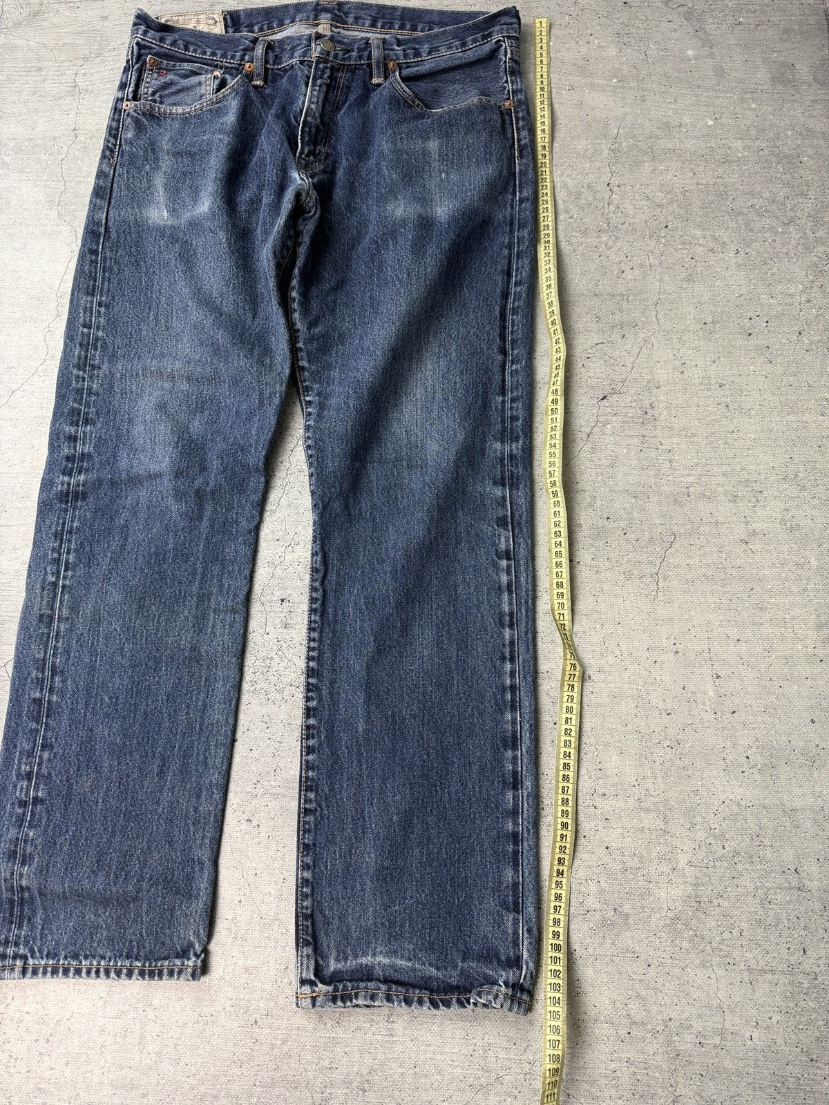Polo Ralph Lauren Polo Ralph Lauren Jeans Men34x32 Blue Denim Varick Patchwork Size US M / EU 48-50 / 2 - 9 Thumbnail