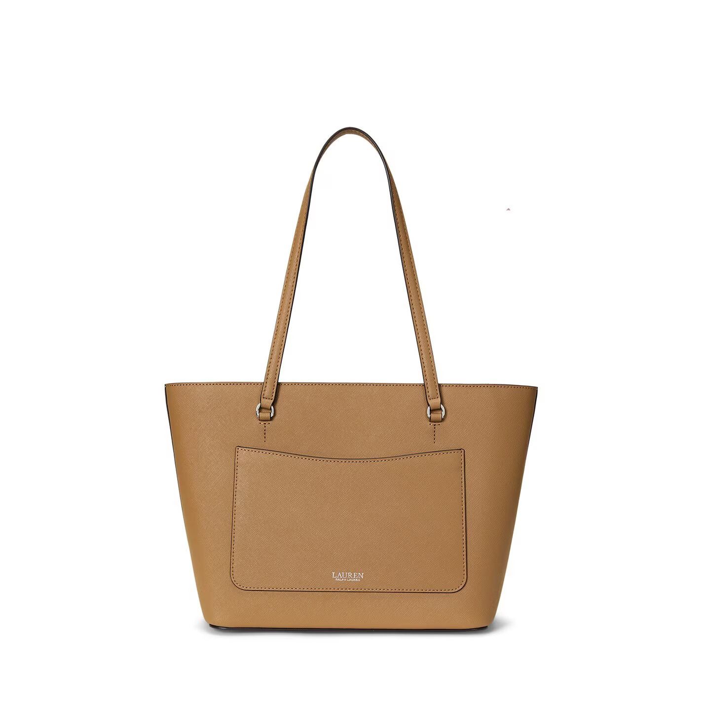Lauren Ralph Lauren o1g2r1mq0825 Size: OS / Medium Karly Tote Bag in Camel Size ONE SIZE - 5 Thumbnail