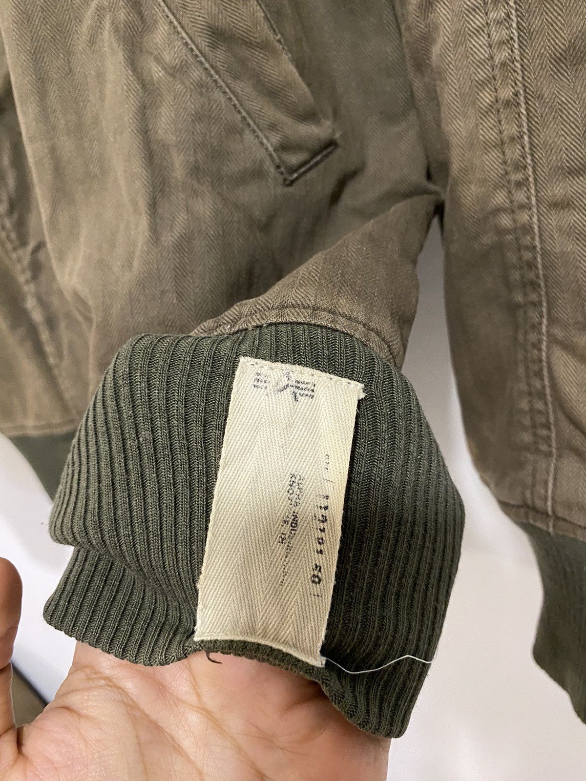 Vintage Rare Alpha Industries Military Jacket