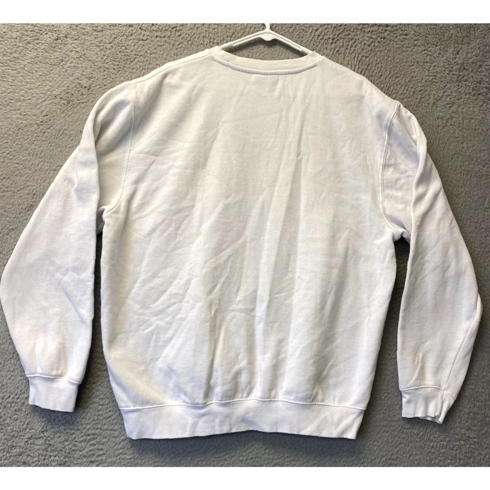 Vintage Colosseum Miami University Pullover Sweatshirt XL White Embroidered Lettering /38-73 Men Crew Neck Cotton Polyester Size US XL / EU 56 / 4 - 6 Thumbnail