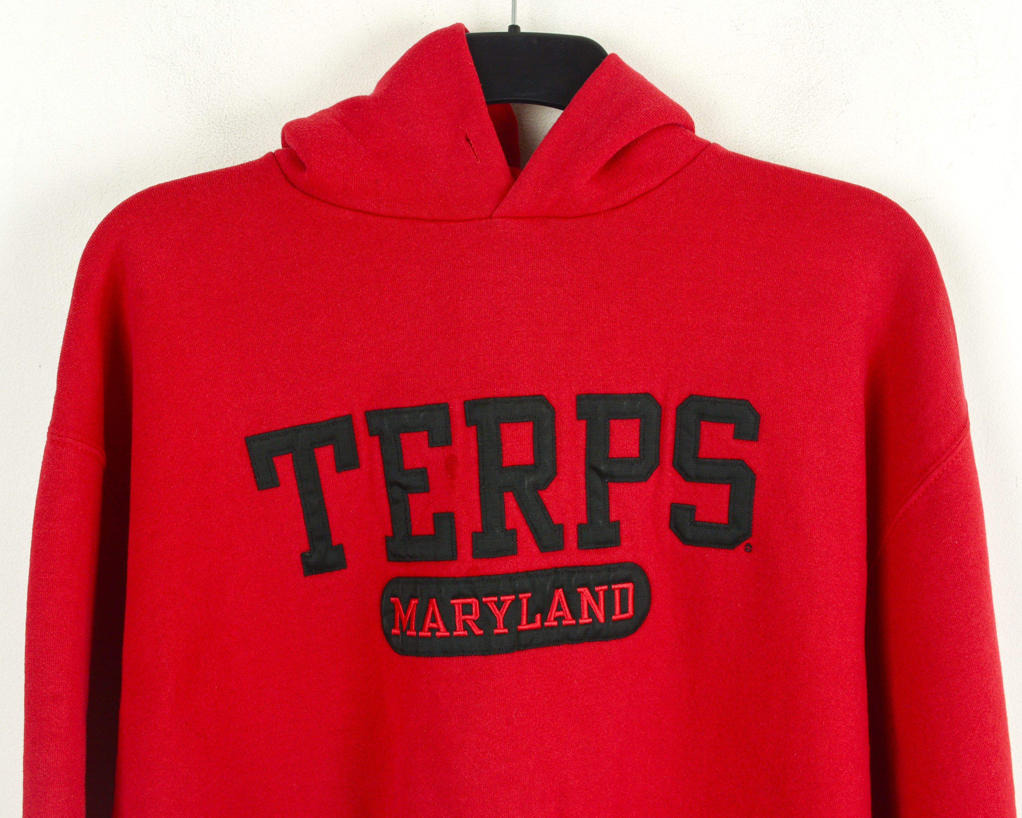 Russell Athletic MARYLAND TERPS University S Men / Women L Hoodie Sweatshirt Size US S / EU 44-46 / 1 - 7 Thumbnail
