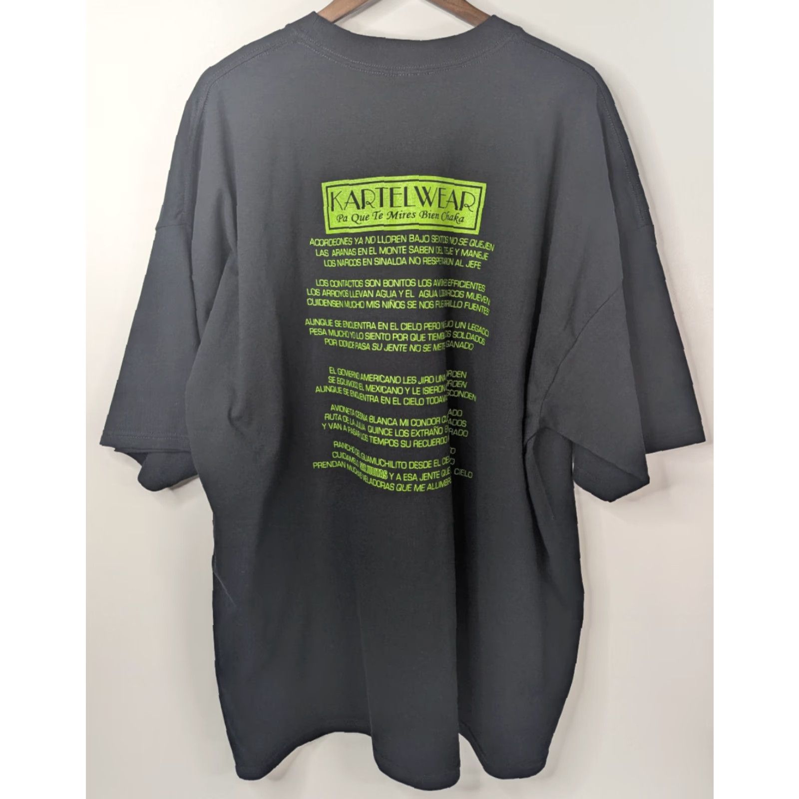 Gildan VINTAGE T-Shirt San Judas Tadeo Double Sided Size 4XL Black Cotton Gildan Religious Men Crew Neck Short Sleeve Christian Bible Judas T-Shirt 4XL Size US XXL / EU 58 / 5 - 3 Thumbnail