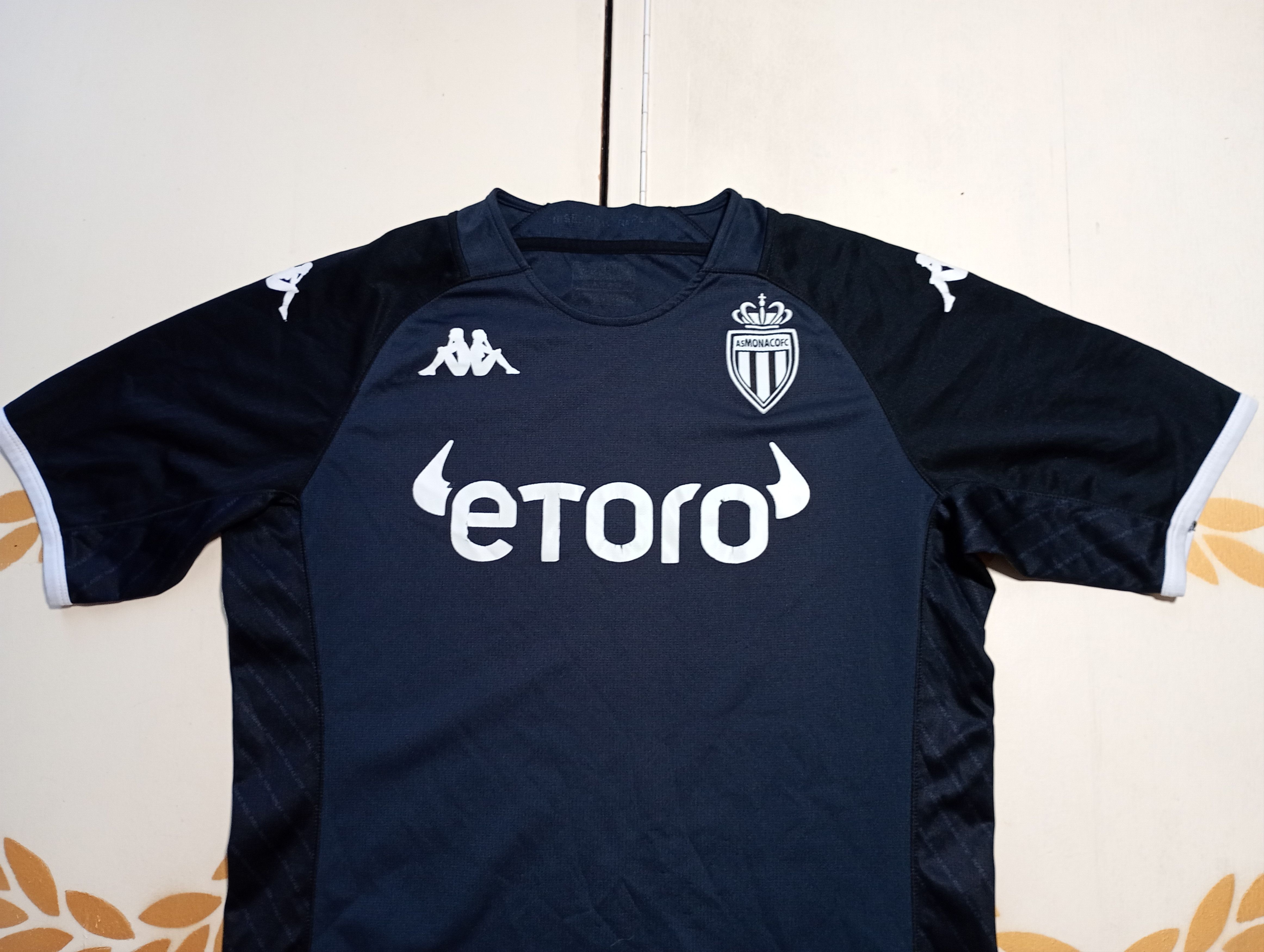 Kappa Kappa Monaco AS Away Jersey 2022-2023 Size US L / EU 52-54 / 3 - 3 Thumbnail