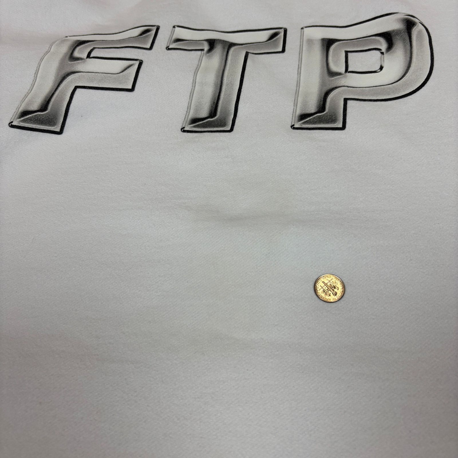 Fuck The Population FTP Chrome Logo Hoodie Men's Large Skate Streetwear Size US L / EU 52-54 / 3 - 13 Thumbnail