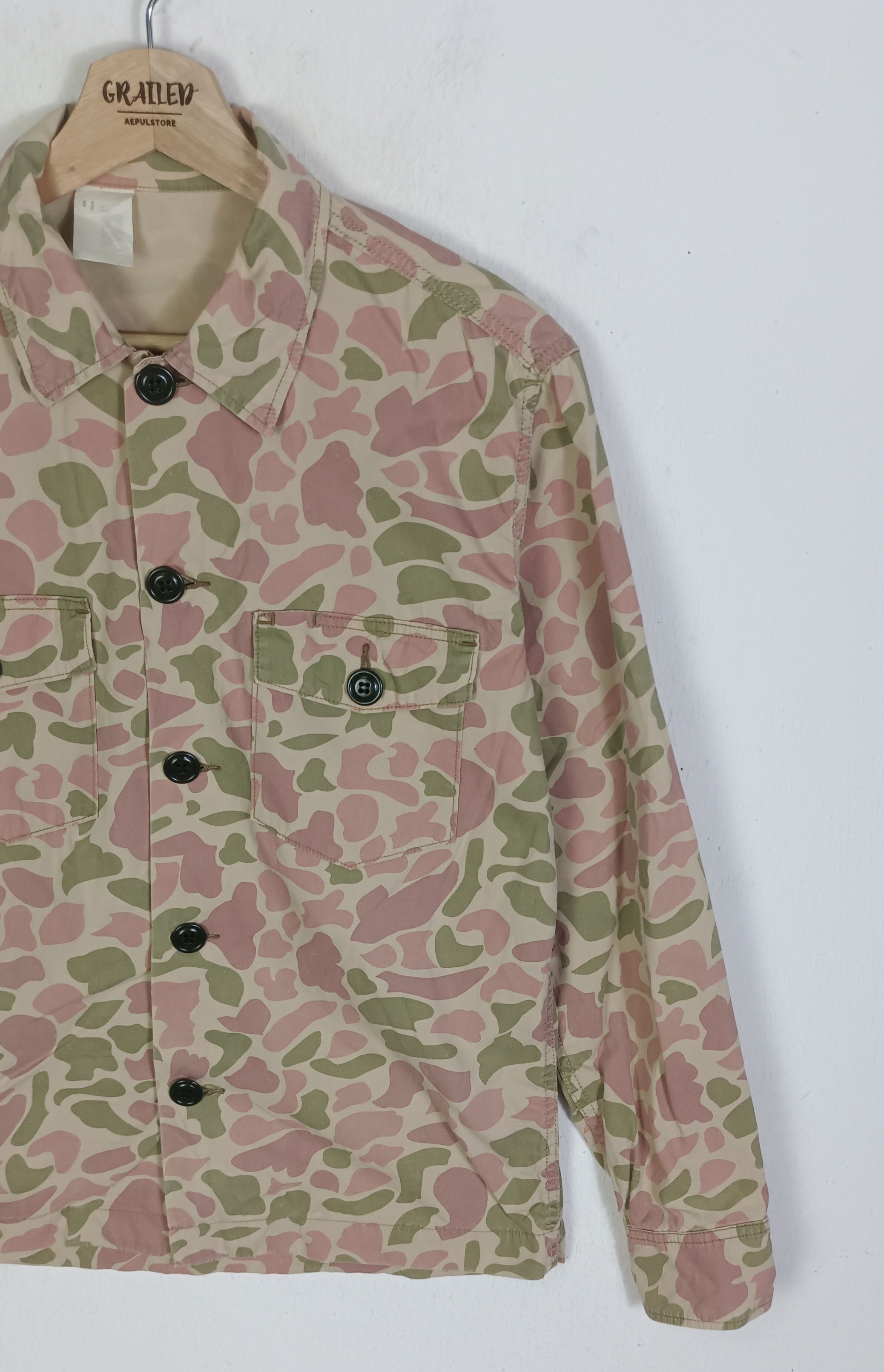 N.Hoolywood N. Hollywood Camouflage (BG) Shirt Button Up Size US M / EU 48-50 / 2 - 5 Thumbnail