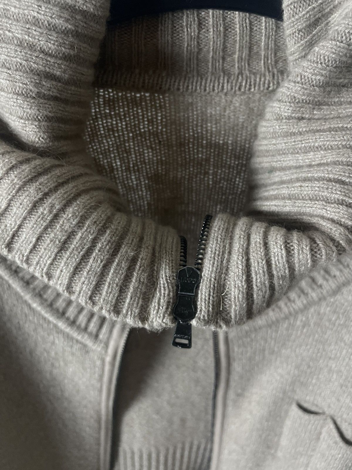 Designer × Japanese Brand Multipocket Y2K Zip Knit Sweater Maison Margiela Yohji Style Size US L / EU 52-54 / 3 - 8 Thumbnail