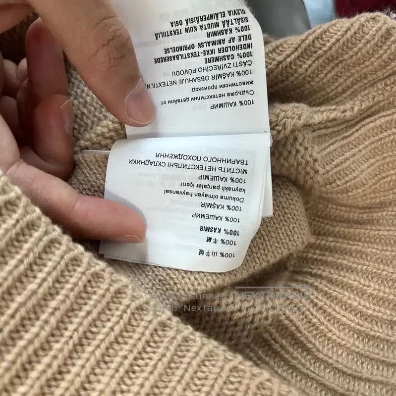 Miu Miu Miu Miu Beige Wool Sweater with Ribbons . Size M / US 6-8 / IT 42-44 - 4 Thumbnail