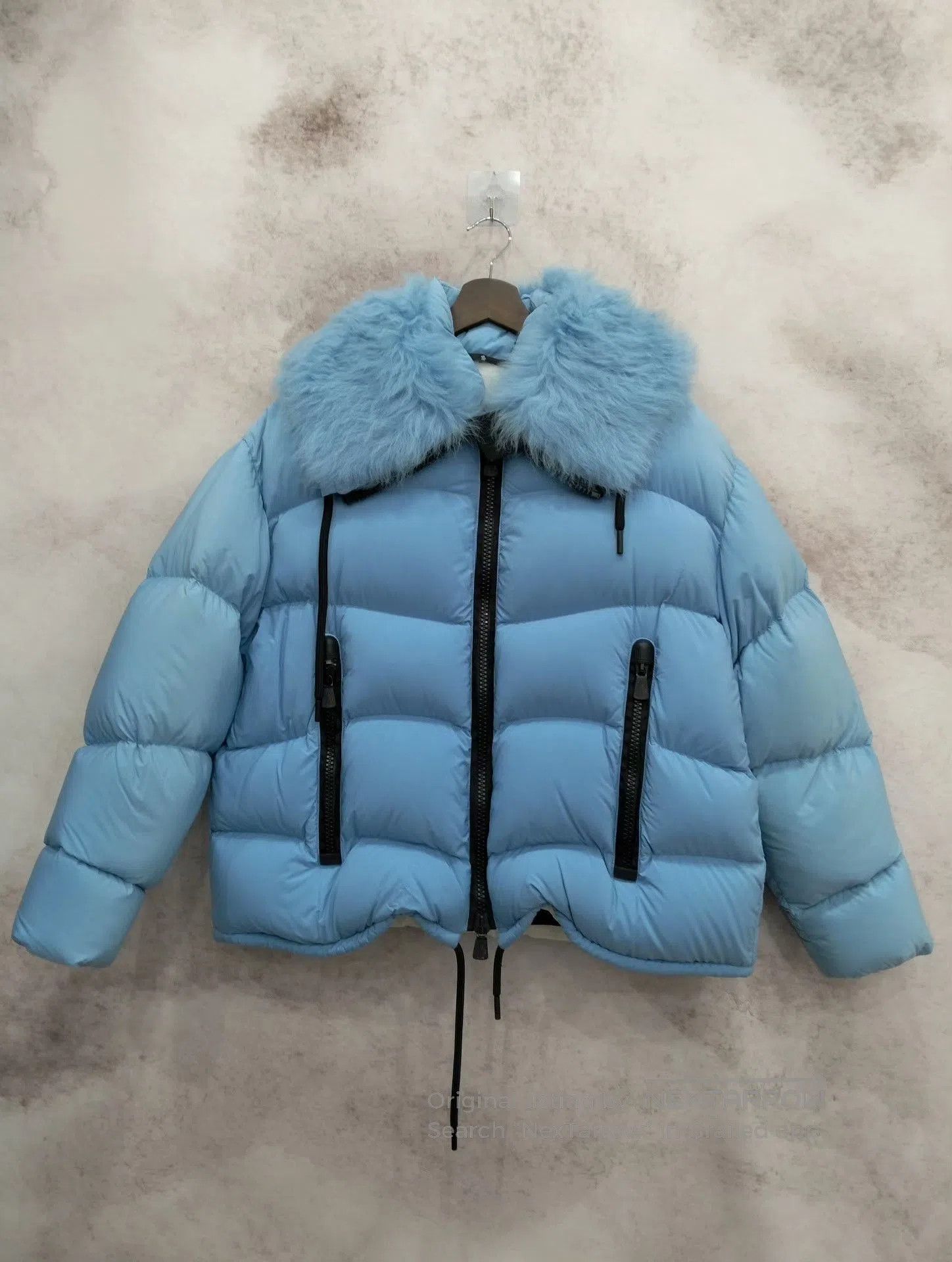 Moncler Moncler Light Blue Puffer Jacket. Size US S / EU 44-46 / 1 - 1 Thumbnail