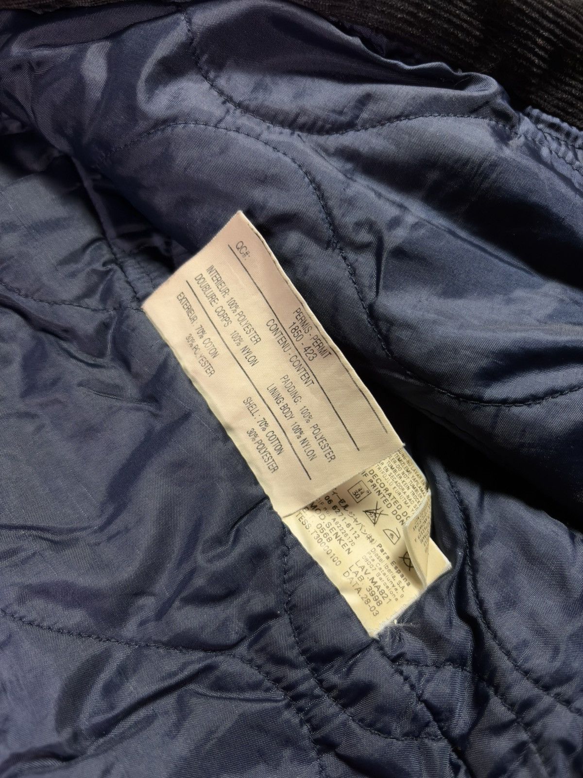 Diesel 00s Diesel Corduroy Racing Moto Cropped Denim Jacket M S Size M / US 6-8 / IT 42-44 - 14 Thumbnail