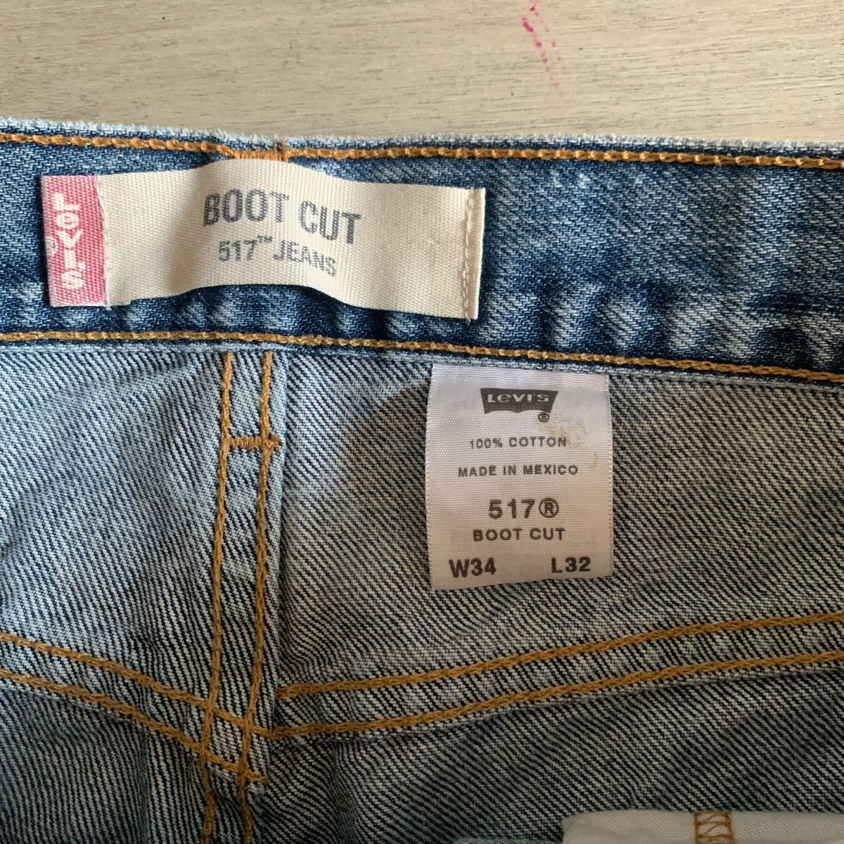 Levi's × Levi's Vintage Clothing × Vintage vintage bootcut Levi’s 517 jeans Size US 34 / EU 50 - 3 Thumbnail