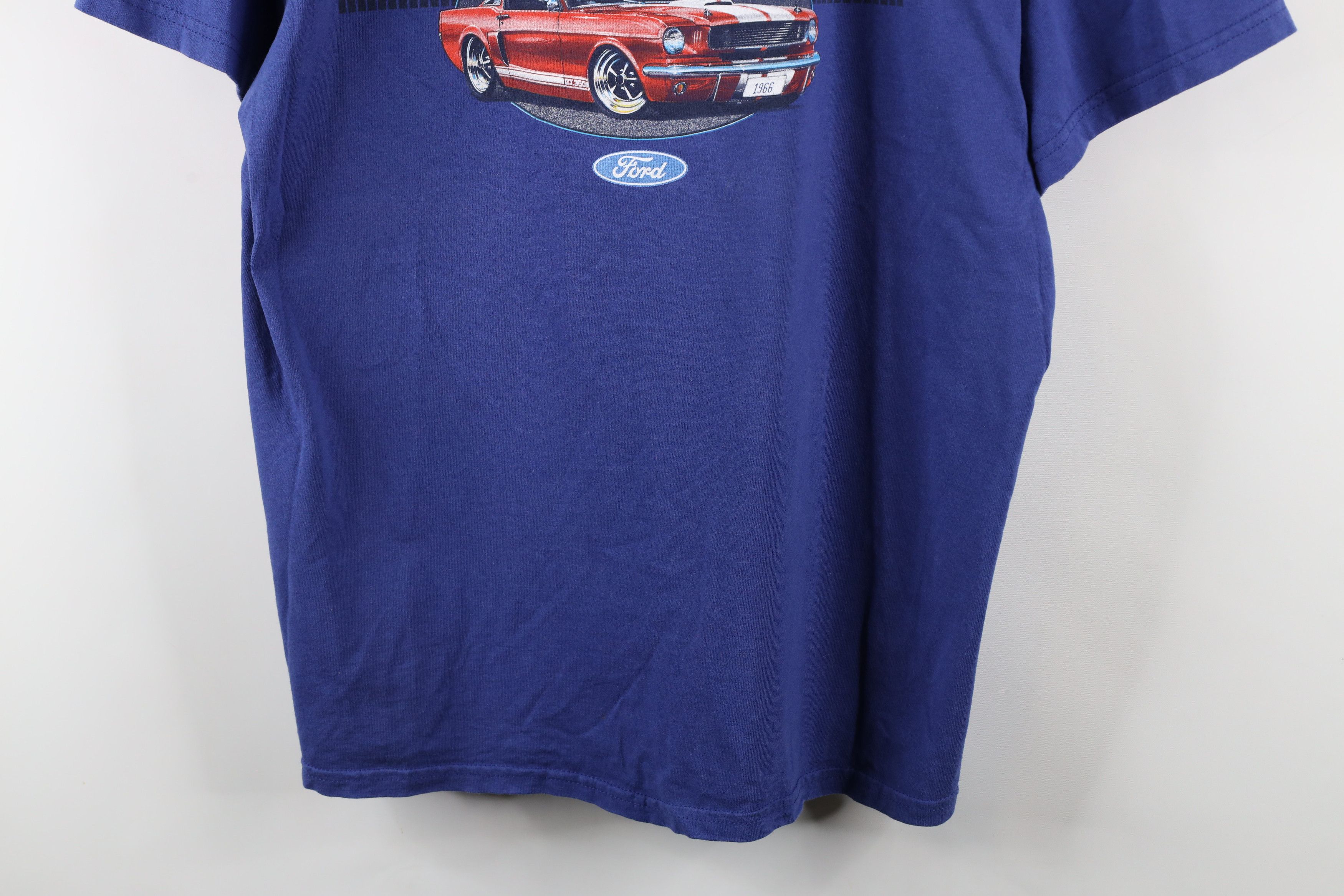 Vintage Vintage 90s Ford Motor Company Muscle Mustang Car T-Shirt Size US XL / EU 56 / 4 - 3 Thumbnail