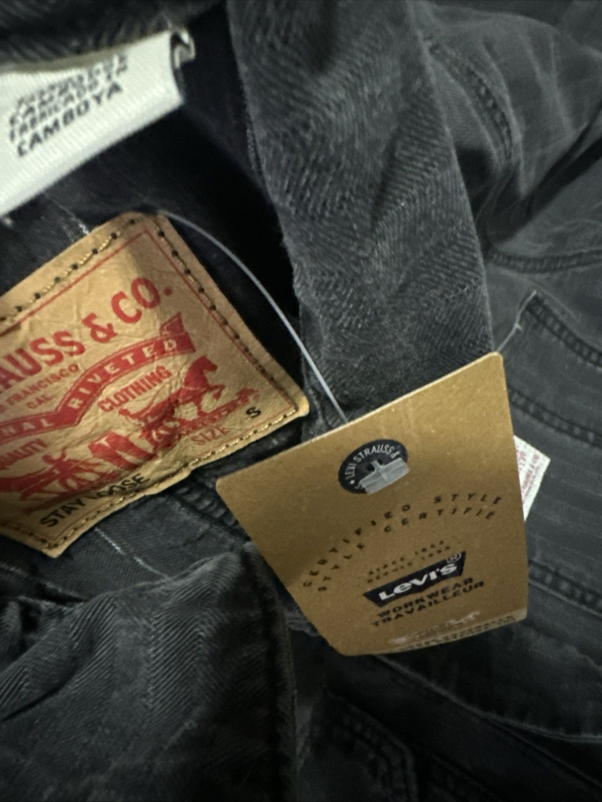 Levi's Levi’s Stay Loose Coveralls Workwear Size US 33 - 4 Thumbnail