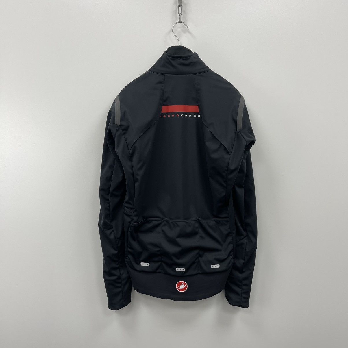 Bicycle Castelli Alpha RoS 2 Rosso Corsa Gore-Tex Infinium Jacket Size US L / EU 52-54 / 3 - 3 Thumbnail