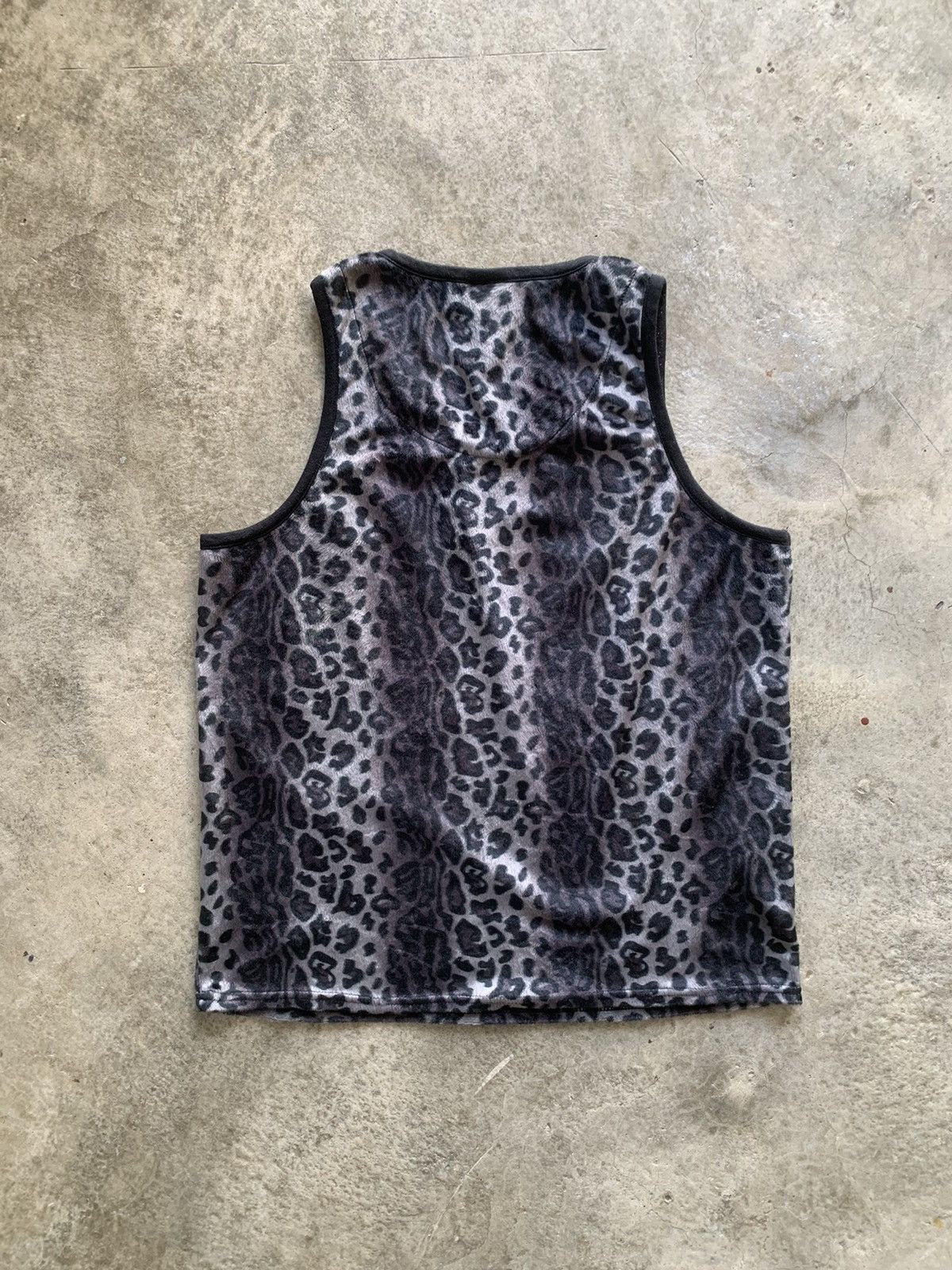 Clash Japanese Brand Leopard Gothic Style Tank Tops