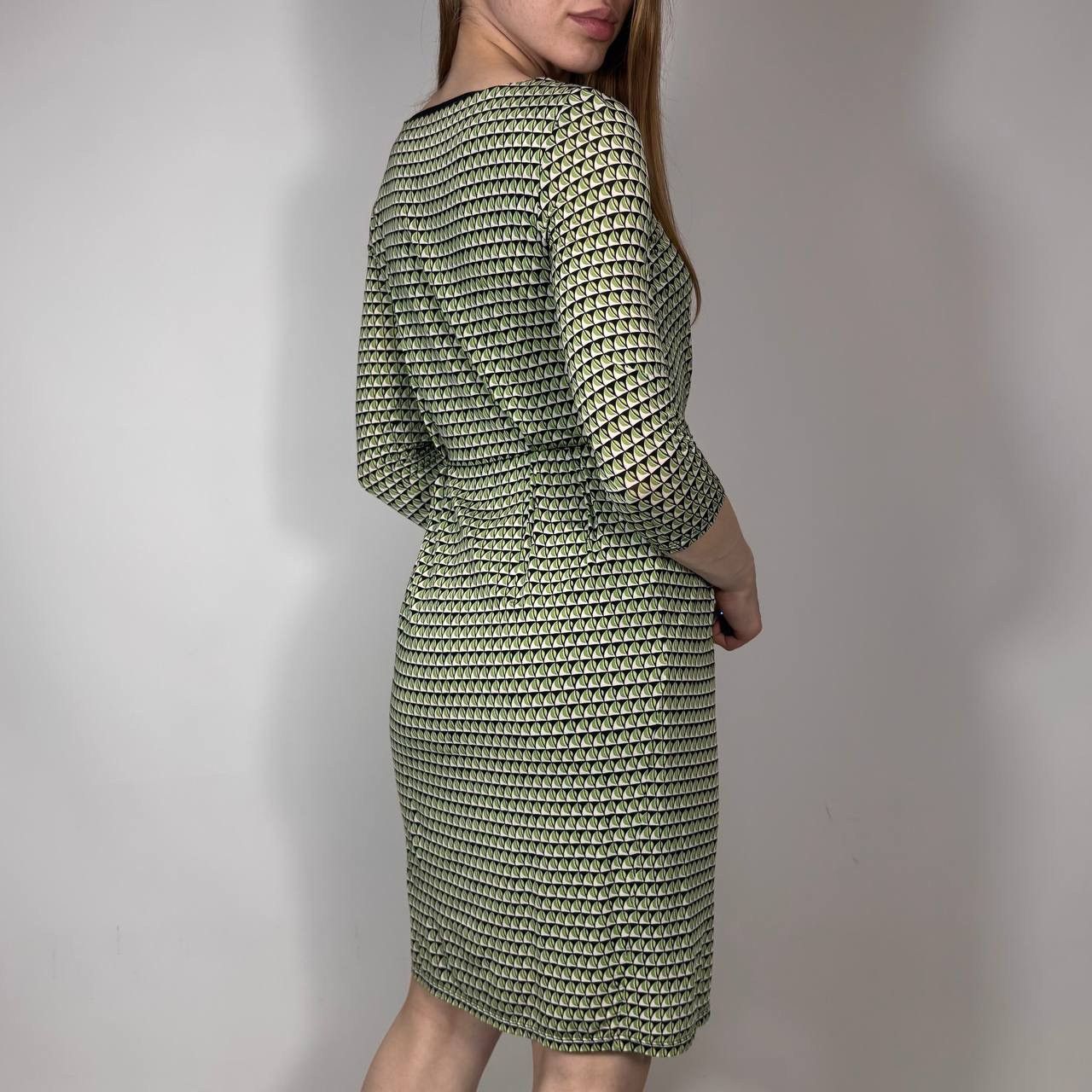 Max Mara Max Mara Studio Abstract Print Luxury Style Casual Dress Size M / US 6-8 / IT 42-44 - 2 Thumbnail