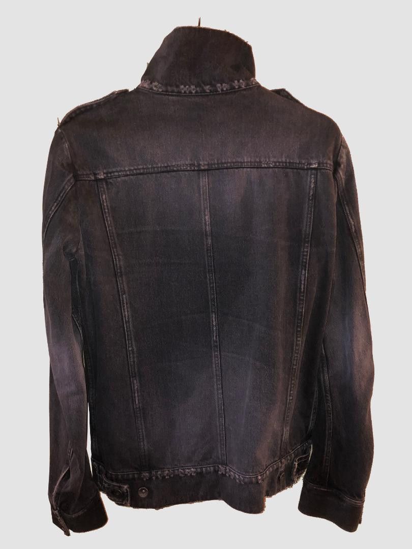 Attachment Dyed Distress Denim Attachment Jacket Size US M / EU 48-50 / 2 - 2 Thumbnail