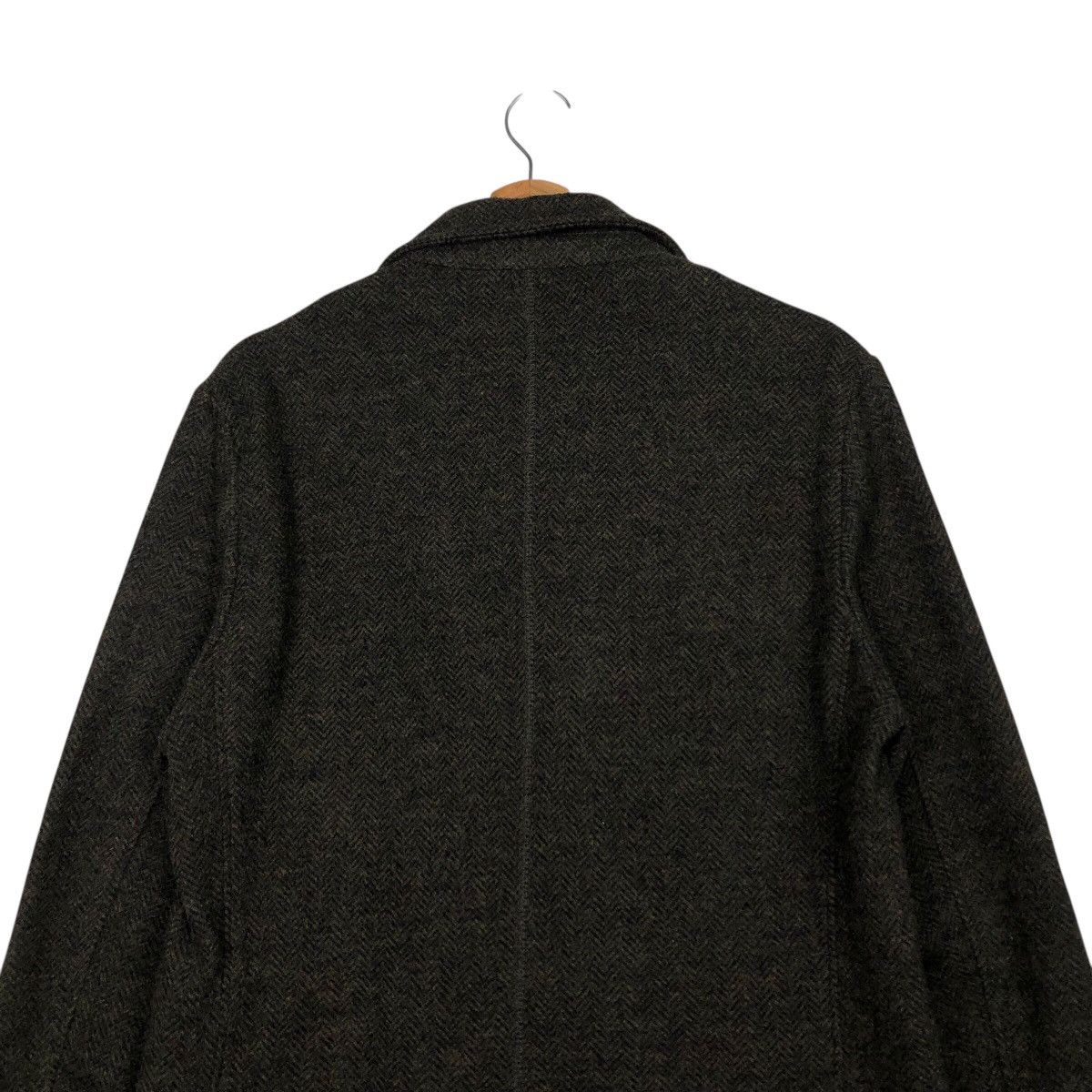 Issey Miyake 📌Vintage Wool Jacket Button Chore Balancircular Ships Japan Size US L / EU 52-54 / 3 - 10 Thumbnail