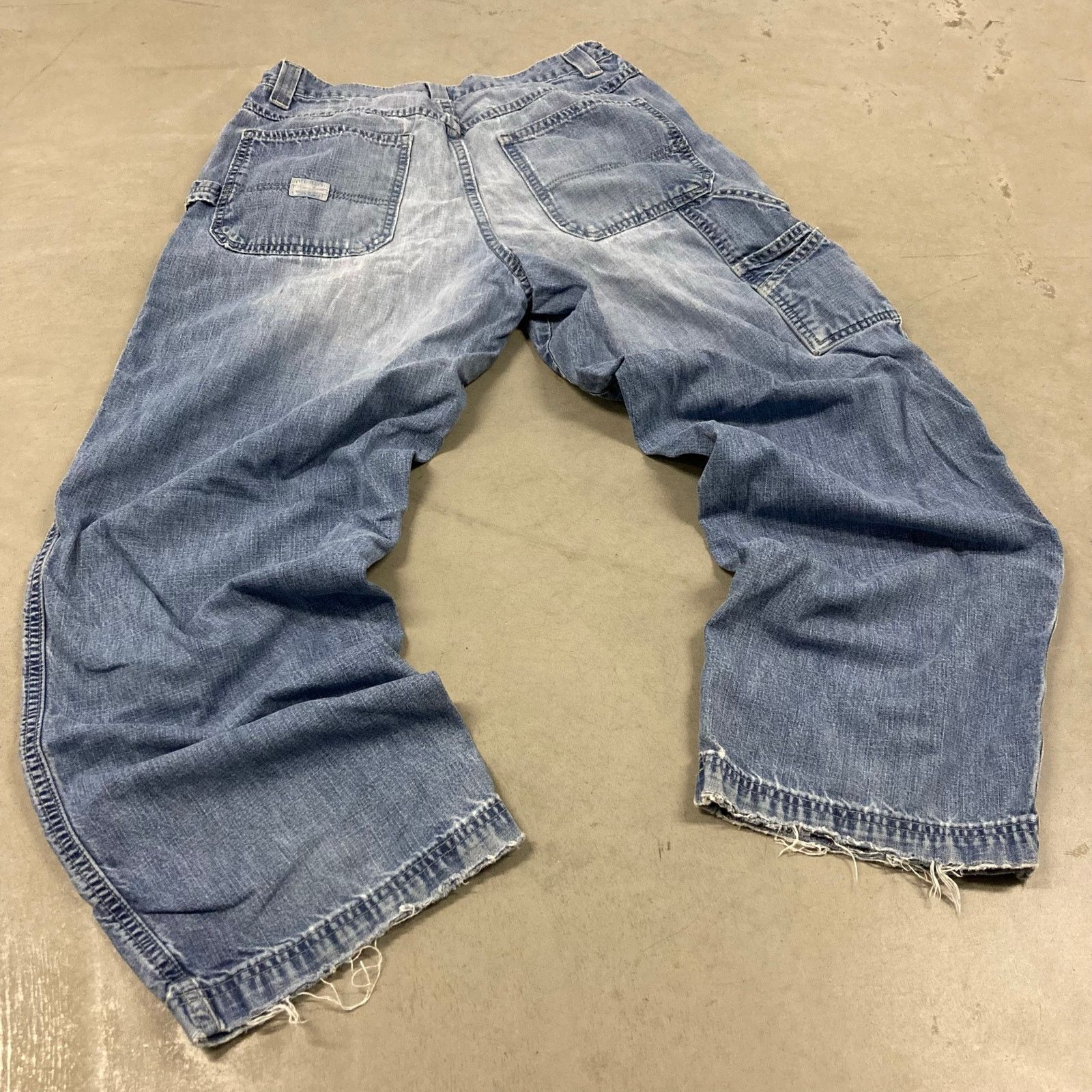 Old Navy × Vintage vintage baggy old navy carpenter painter cargo jeans 34x32 Size US 34 / EU 50 - 2 Thumbnail