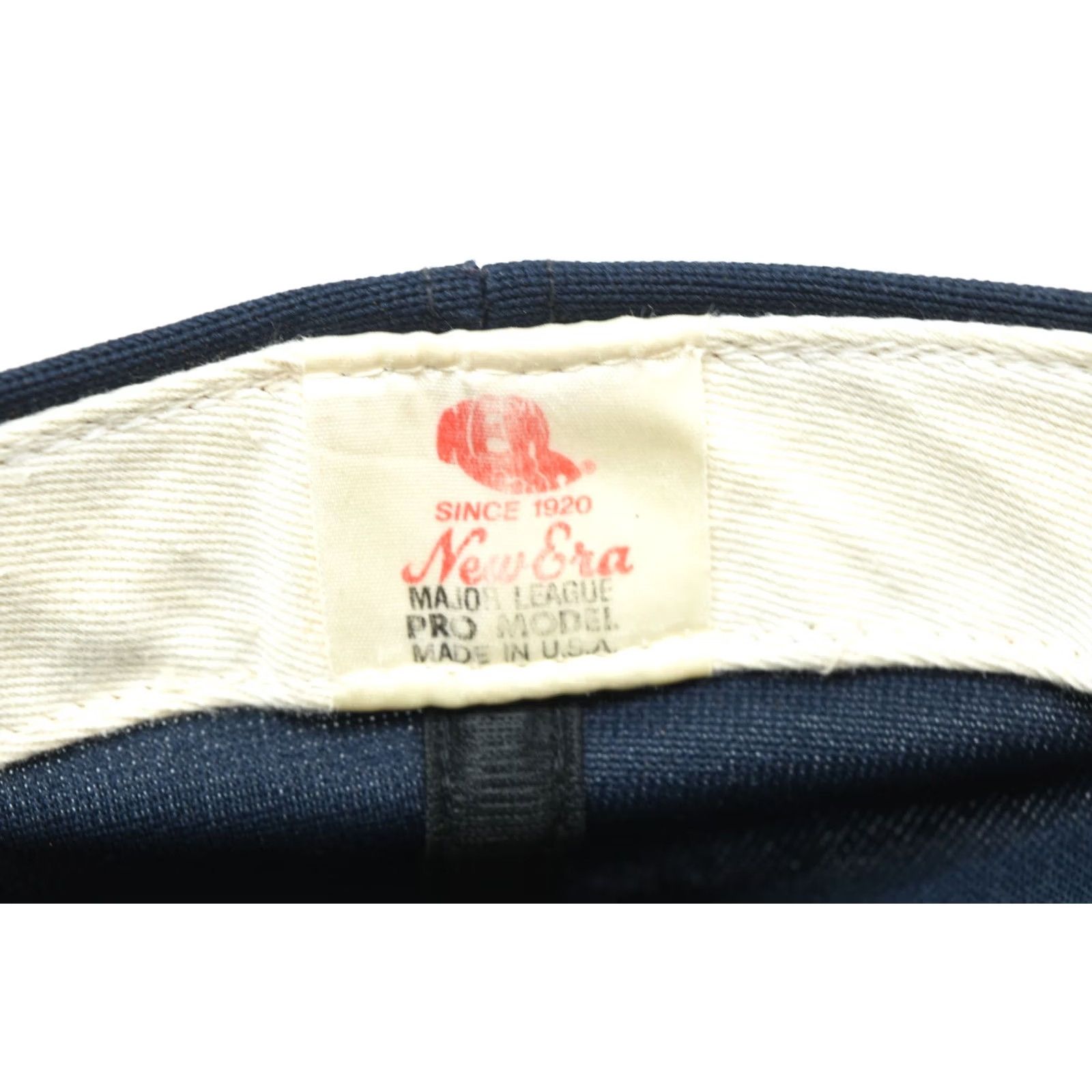 New Era Vintage New Era Pro Model Buffalo Bisons Hat Mens 7 Fitted Blue Red Made in USA Size ONE SIZE - 7 Thumbnail
